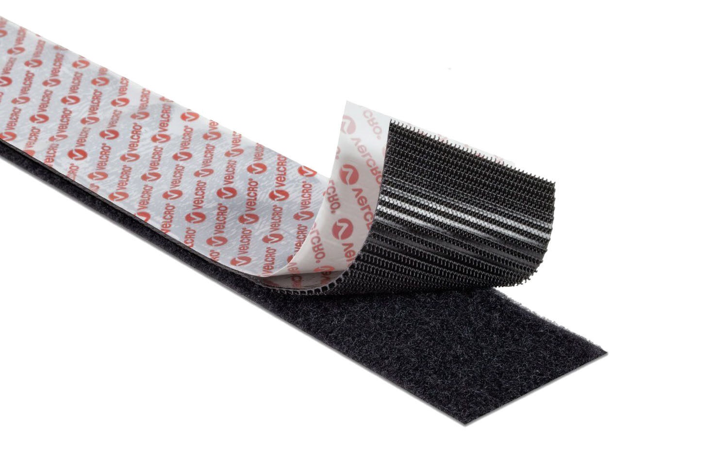 VELCRO Industrial Strength 3' x 1' Low Profile - Black (1 Roll